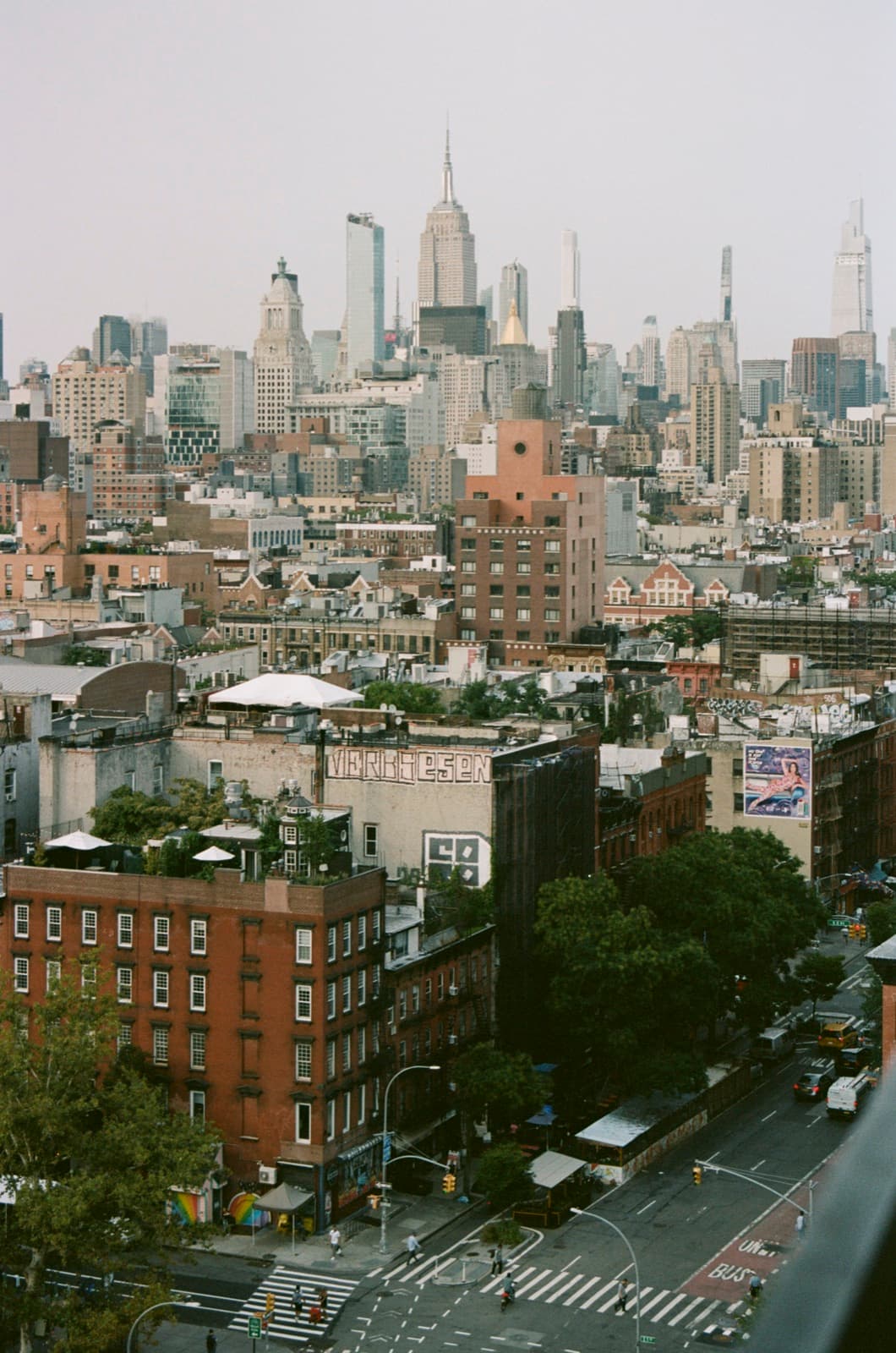 Images — New York, Hazy: Midtown From the Roofs
